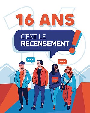 16 ans c'est le recensement !